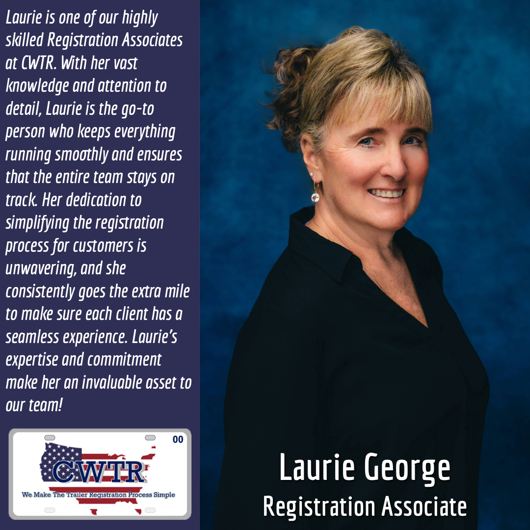 Laurie George, Registration Associate